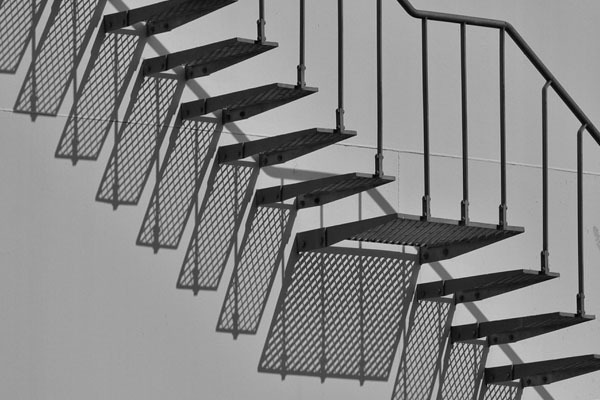 Escalier en métal