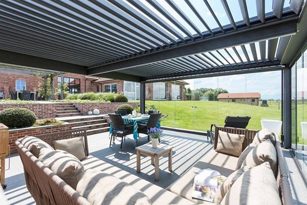 fonctionnement pergola bioclimatique