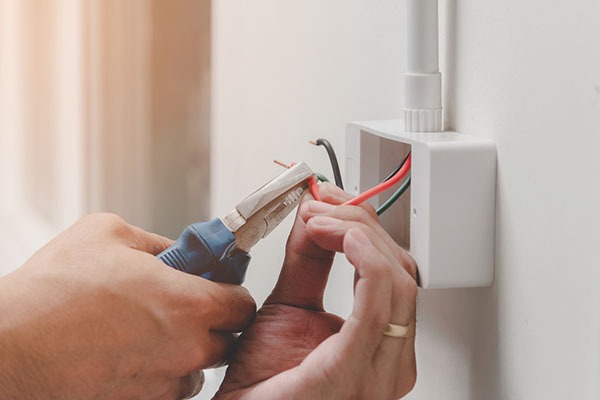 installation électrique dans une maison