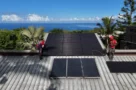 Installation de panneaux photovoltaïque à La Réunion sur une maison individuelle par Solar Service