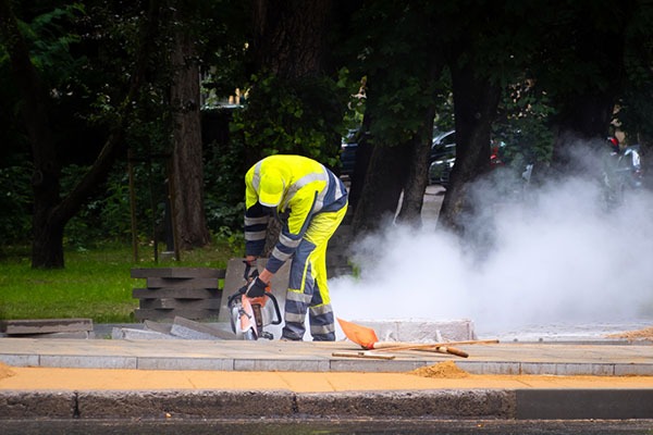 Dangers des poussières de construction