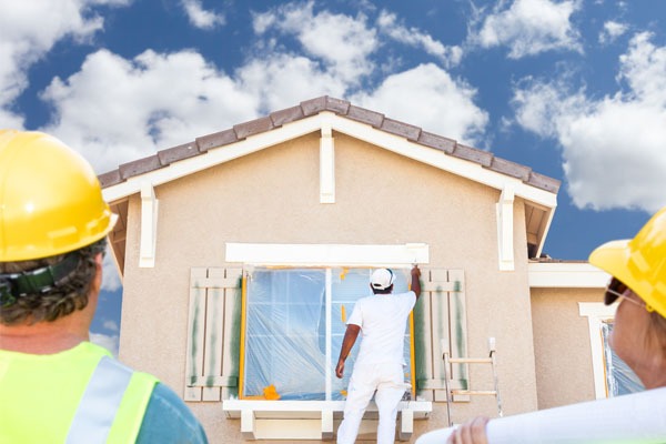 Rénovation façade extérieure d'une maison